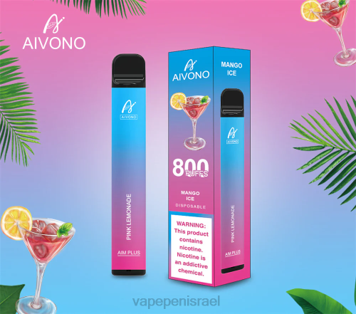 Vape Israel - Aivono AIM PLUS 800 P4D26191 לימונדה ורודה
