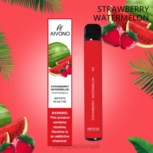 Vape Israel - Aivono AIM PLUS 800 P4D26196 אבטיח תות