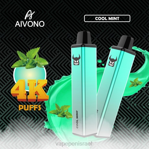 Vape Pen - Aivono AIM FREAK 4000 P4D26254 מנטה קרירה