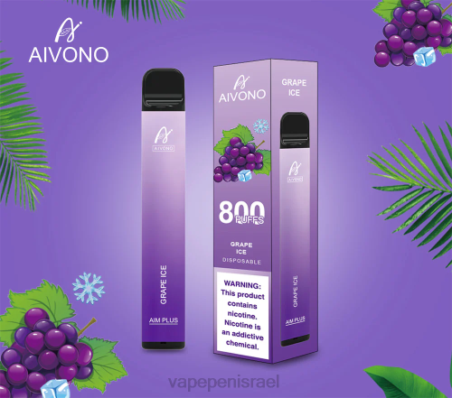 Vape Pen - Aivono AIM PLUS 800 P4D26179 קרח ענבים