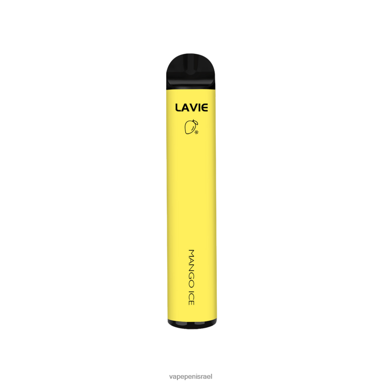 Disposable Vape Israel - LAVIE BAR 1600 שאיפות קרח מנגו Z64NND302