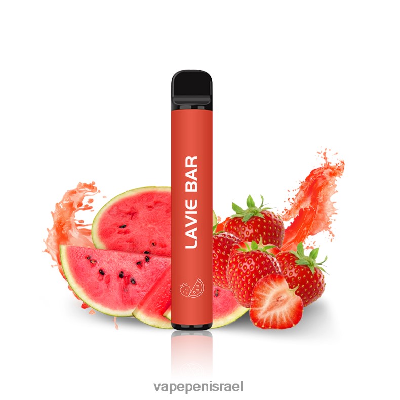 Disposable Vape Israel - LAVIE BAR 2% פחזניות בגרסה 800 תות אבטיח Z64NND327