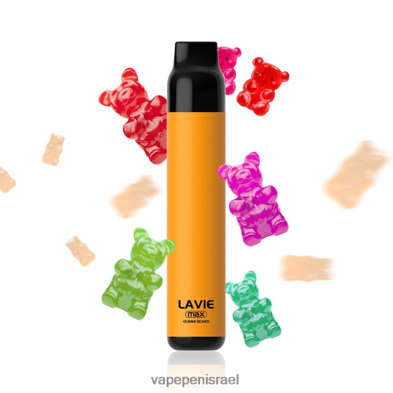 Disposable Vape Israel - LAVIE BAR 5000 שאיפות - מקסימום דובי גומי Z64NND282