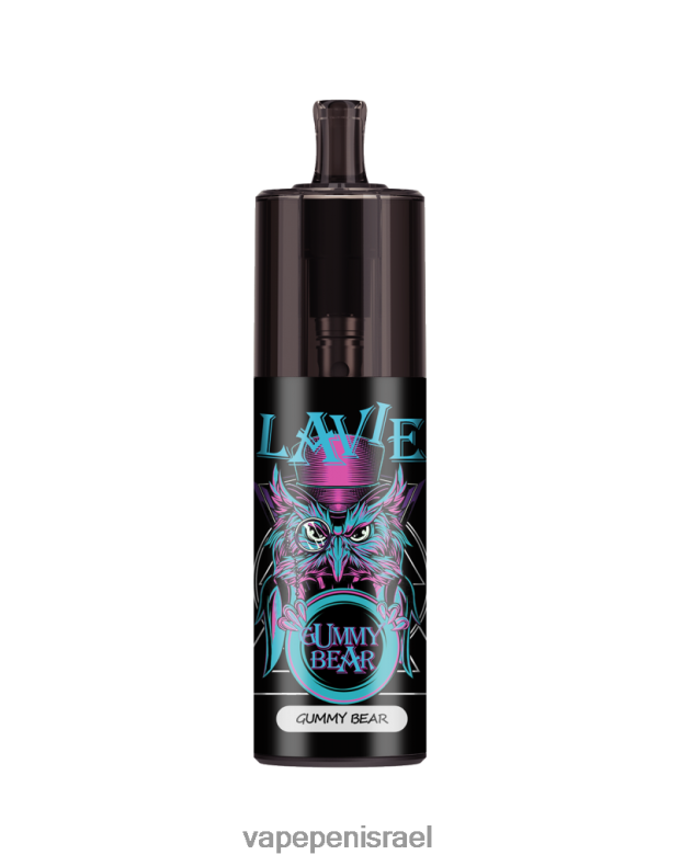 Disposable Vape Israel - LAVIE COLOUR BAR בקרת זרימת אוויר של 10000 שאיפות דוב גומי Z64NND337