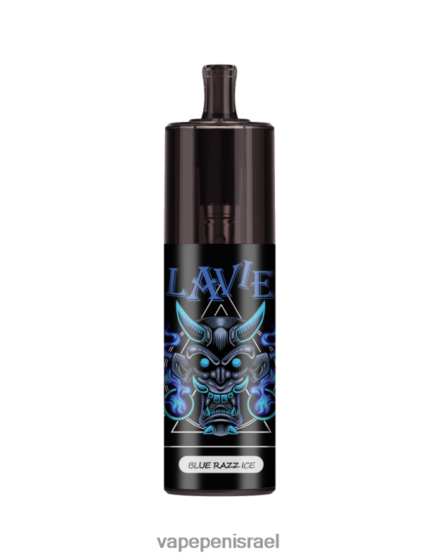 Disposable Vape Israel - LAVIE COLOUR BAR בקרת זרימת אוויר של 10000 שאיפות קרח כחול razz Z64NND332