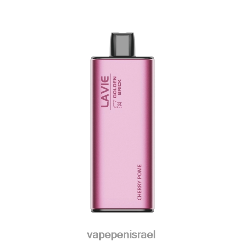 Disposable Vape Israel - LAVIE GOLDEN BRICK 10000 שאיפות פום דובדבן Z64NND57