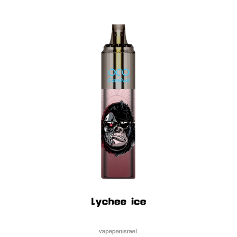 Disposable Vape Israel - LAVIE OCO קרנבל 10000 שאיפות קרח ליצ'י Z64NND352
