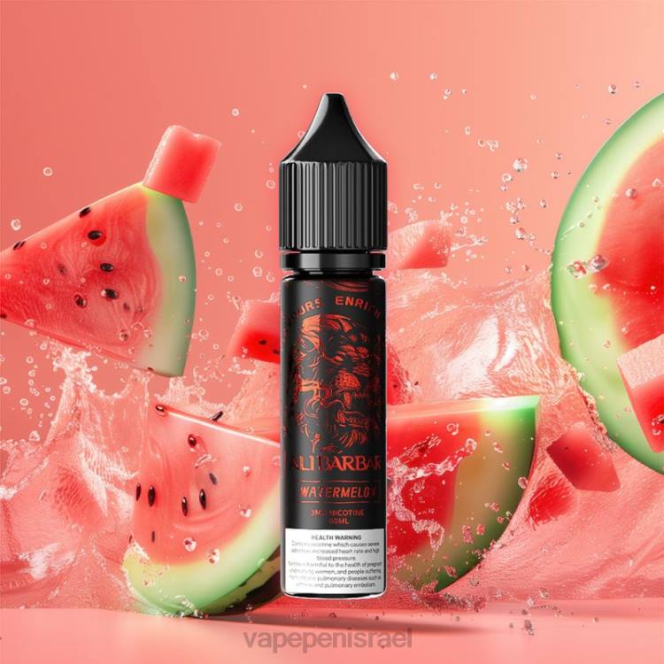 E Cigarette Liquid - Alibarbar אוניקס נרגילה אֲבַטִיחַ 2264110