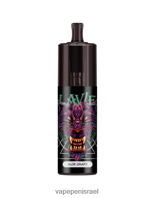 E Cigarette Liquid - LAVIE COLOUR BAR בקרת זרימת אוויר של 10000 שאיפות ענבי אלוורה Z64NND330