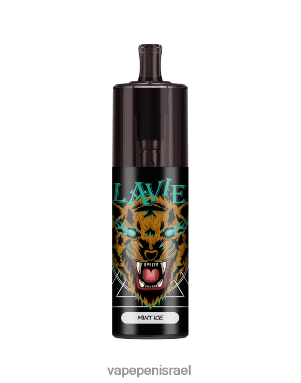E Cigarette Liquid - LAVIE COLOUR BAR בקרת זרימת אוויר של 10000 שאיפות קרח מנטה Z64NND335