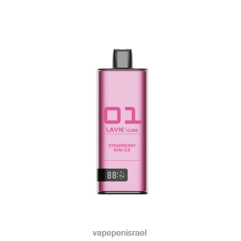 E Cigarette Liquid - LAVIE Cube 20000 שאיפות קרח קיווי תות Z64NND35