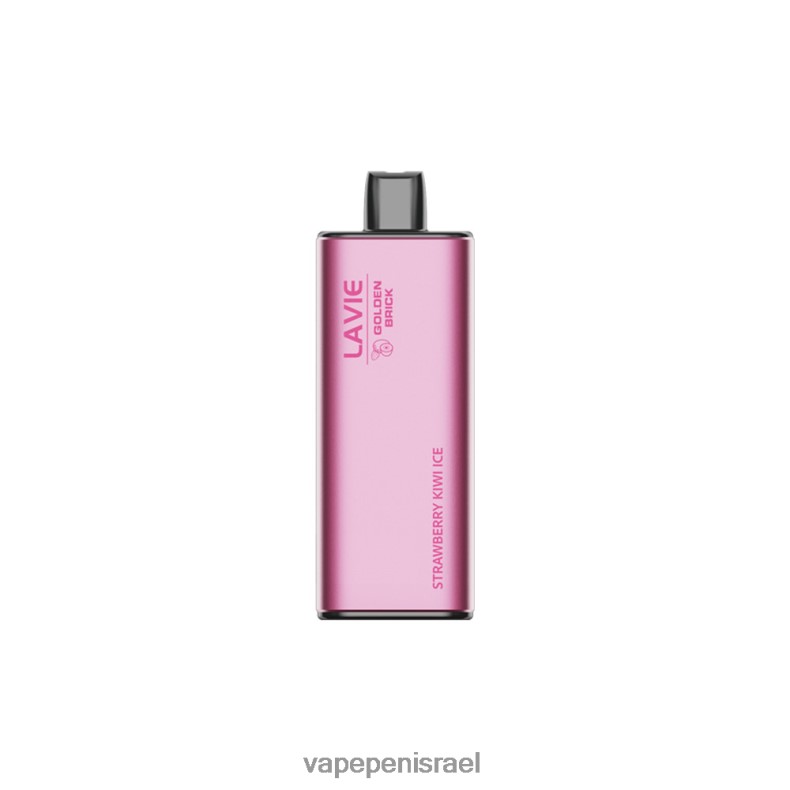 E Cigarette Liquid - LAVIE GOLDEN BRICK 10000 שאיפות קרח קיווי תות Z64NND65