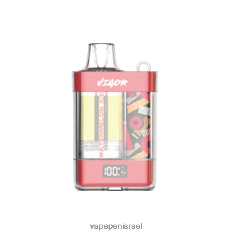 E Cigarette Liquid - LAVIE VIGOR 15000 שאיפות קרח אבטיח Z64NND10