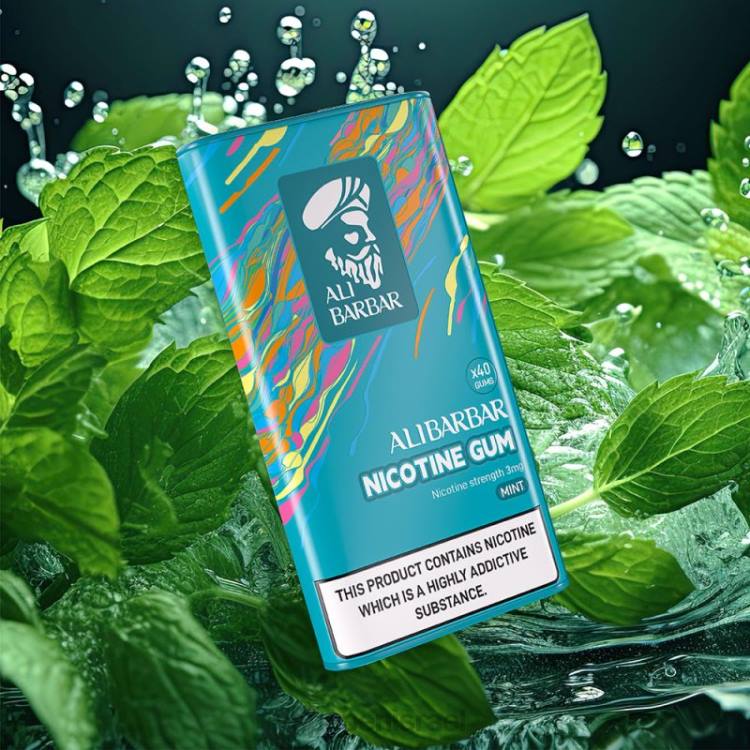 Vape Israel - Alibarbar מסטיק ניקוטין מֶנטָה 2264101