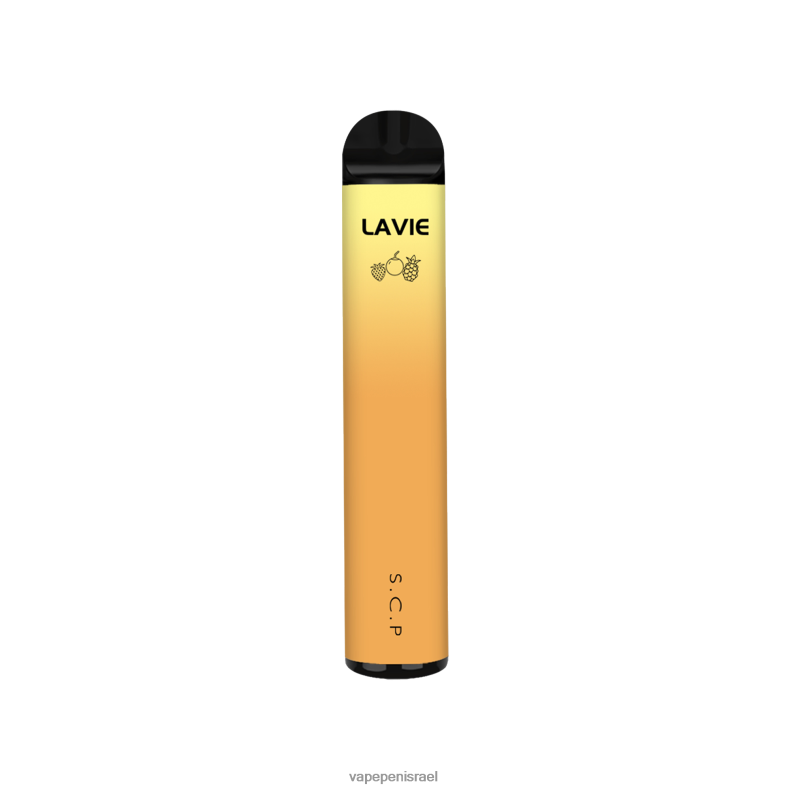 Vape Israel - LAVIE BAR 1600 שאיפות תות קוקו אננס Z64NND301
