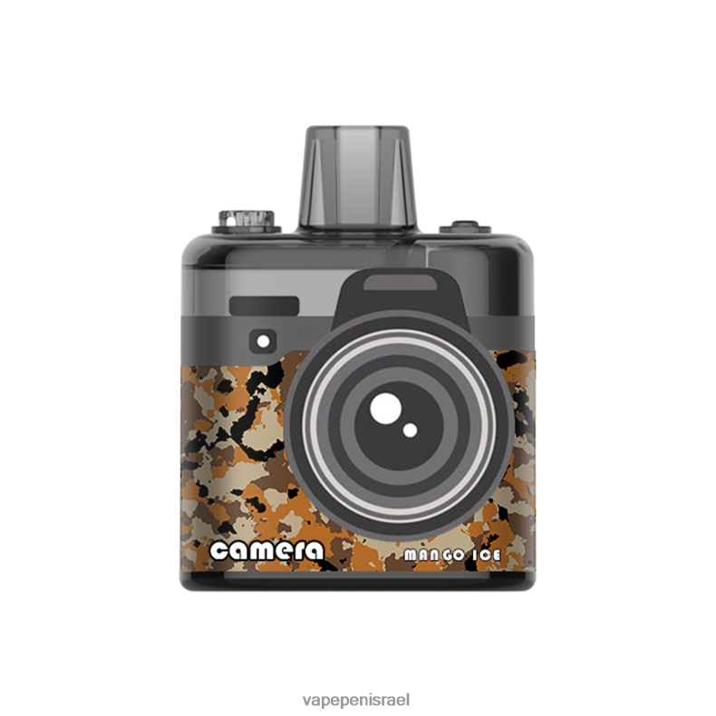 Vape Israel - LAVIE Camera 8000 שאיפות קרח מנגו Z64NND176