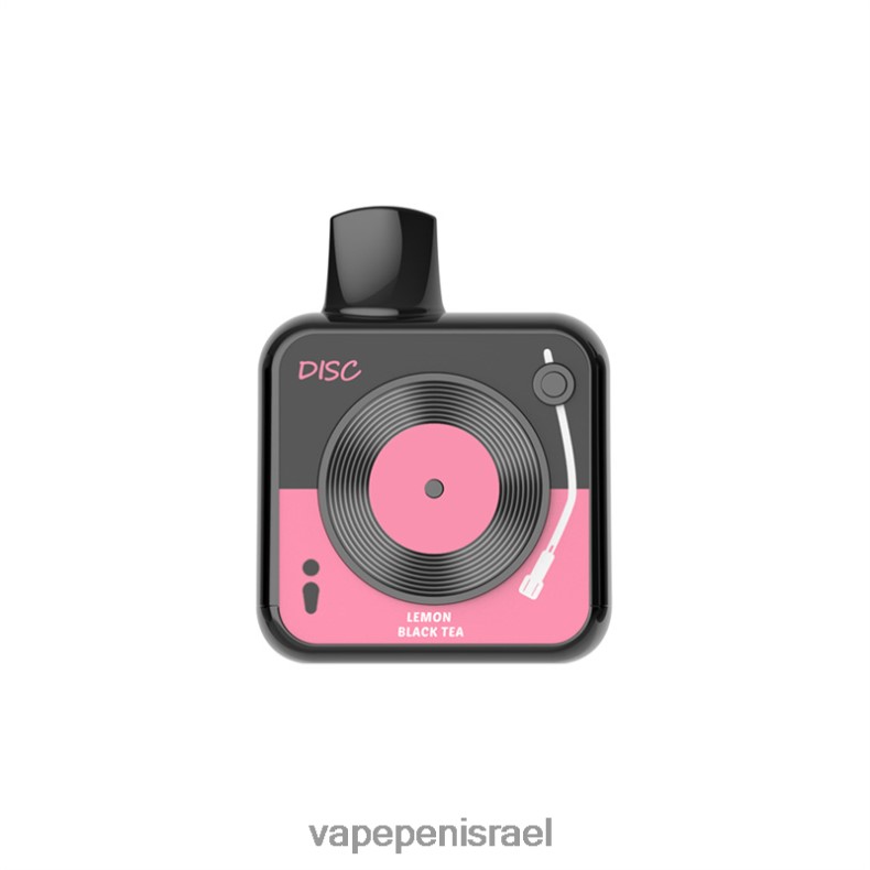Vape Israel - LAVIE DISC 10000 שאיפות תה שחור לימון Z64NND156