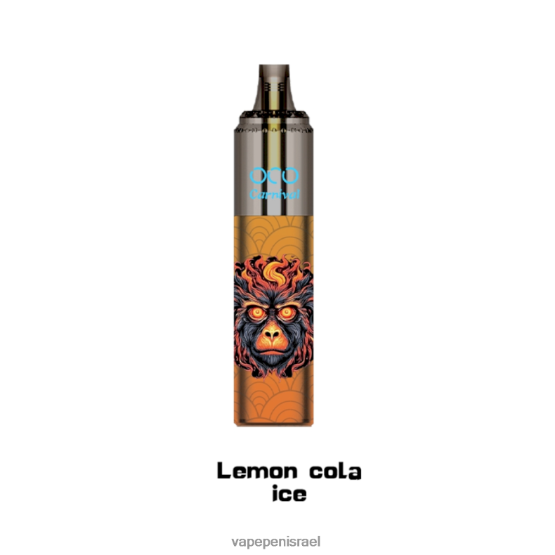 Vape Israel - LAVIE OCO קרנבל 10000 שאיפות קרח קולה לימון Z64NND351