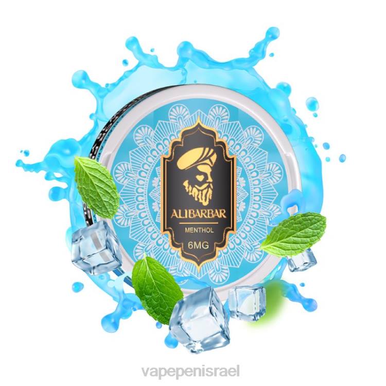 Vape Juice Israel - Alibarbar שקיות ניקוטין מֶנתוֹל 226488
