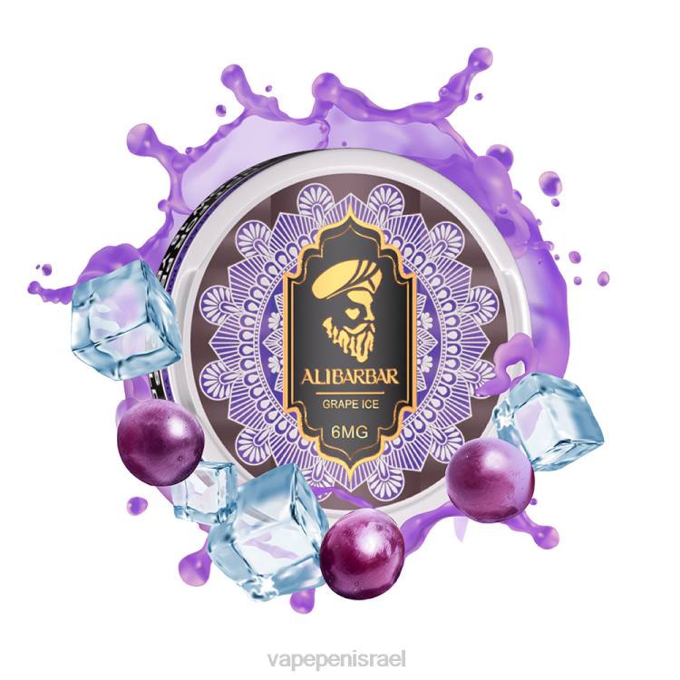 Vape Juice Israel - Alibarbar שקיות ניקוטין מֶנתוֹל 226488