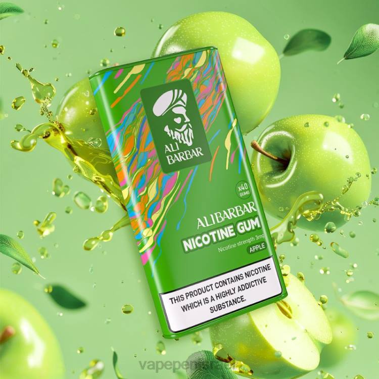 Vape Juice Israel - Alibarbar מסטיק ניקוטין תַפּוּחַ 226498
