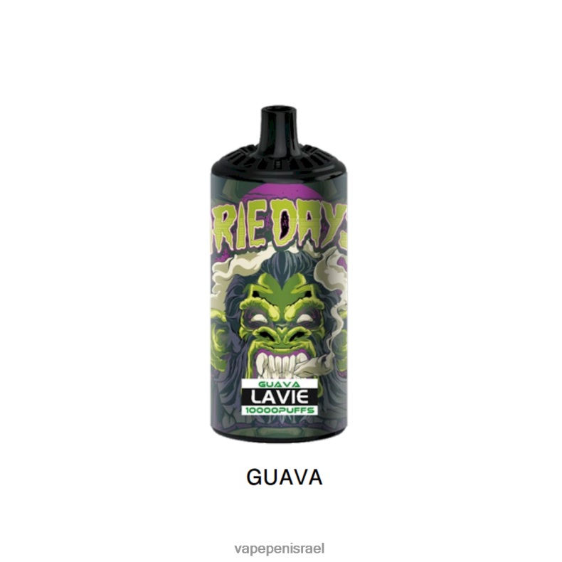 Vape Juice Israel - LAVIE BEAST 10000 שאיפות גויאבה Z64NND368