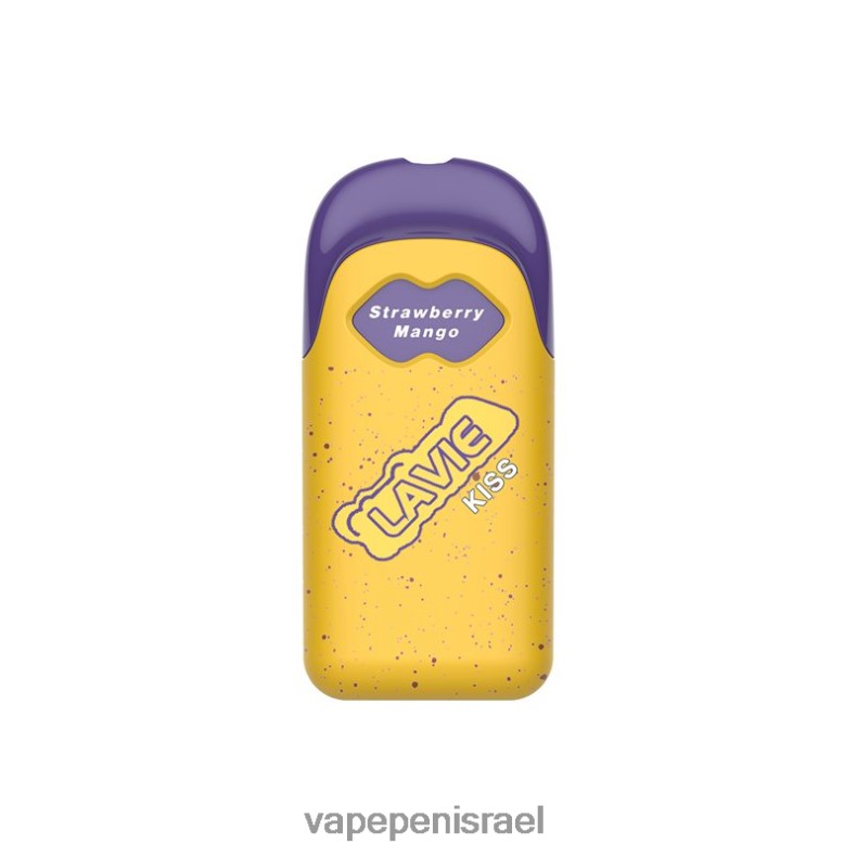 Vape Juice Israel - LAVIE KISS 8000 שאיפות מנגו תות Z64NND113