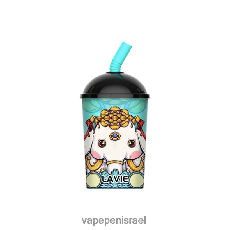 Vape Juice Israel - LAVIE Max Cup 8000 שאיפות קרח מנטה Z64NND263