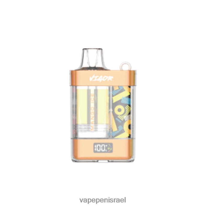 Vape Juice Israel - LAVIE VIGOR 15000 שאיפות קרח מנגו Z64NND3