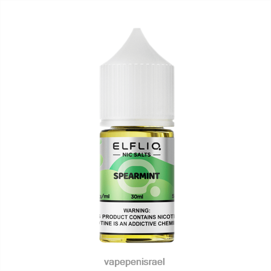 Vape Pen - ELFBAR ELFLIQ NIC SALT 30 מ"ל נַענַע BNZBT629