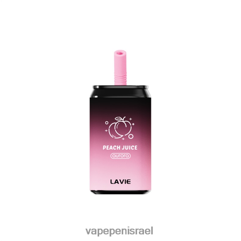 Vape Pen - LAVIE Aurora 11000 שאיפות מיץ אפרסקים Z64NND144