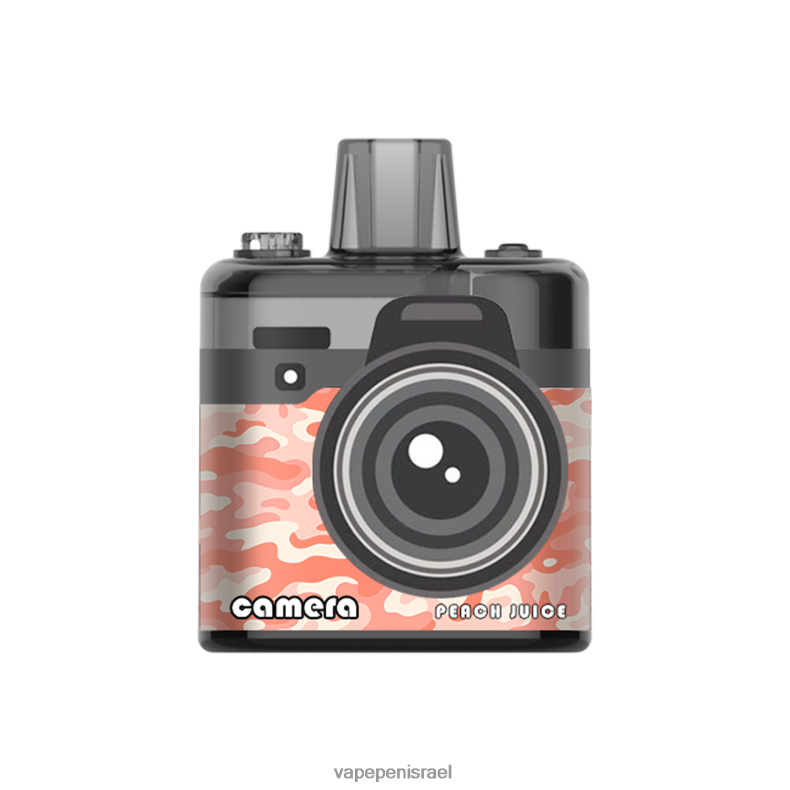 Vape Pen - LAVIE Camera 8000 שאיפות מיץ אפרסקים Z64NND174