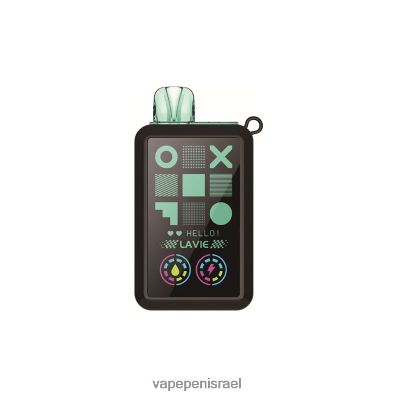 Vape Pen - LAVIE Cyber 20000 שאיפות קרח קיווי תות/קרח מלון Z64NND34