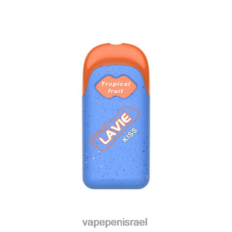 Vape Pen - LAVIE KISS 8000 שאיפות פרי טרופי Z64NND114
