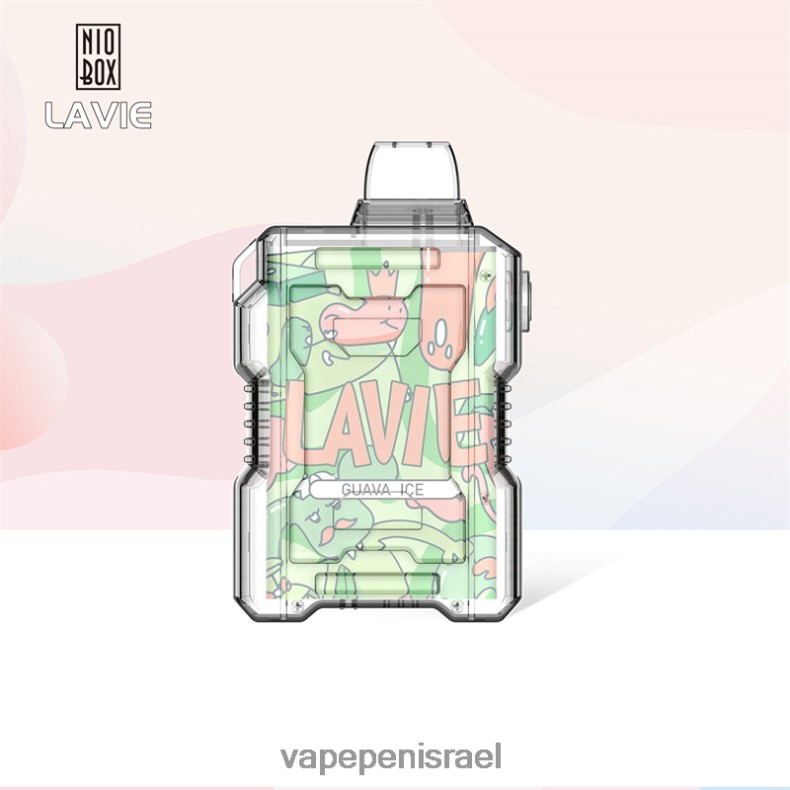 Vape Pen - LAVIE NIO BOX 9000 שאיפות קרח גויאבה Z64NND194