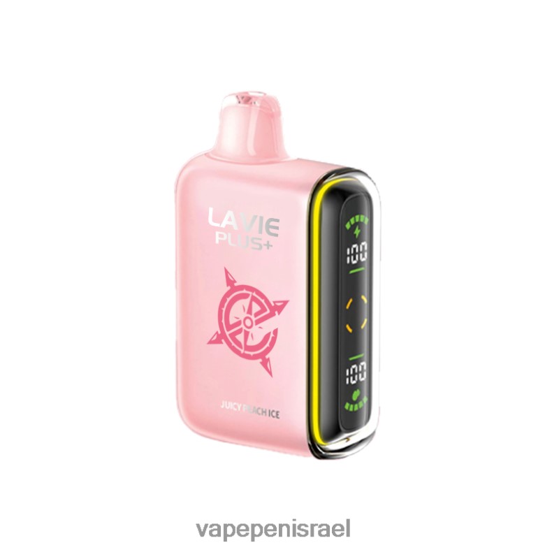 Vape Pen - LAVIE PLUS 15000 שאיפות קרח אפרסק עסיסי Z64NND99