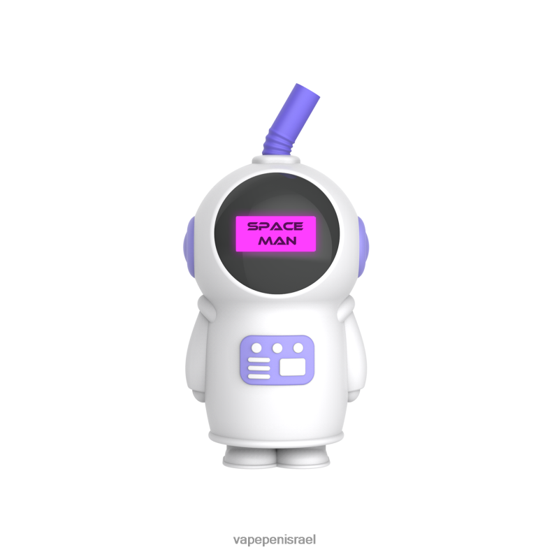 Vape Pen - LAVIE SPACE MAN 7000 שאיפות קרח ענבים Z64NND234