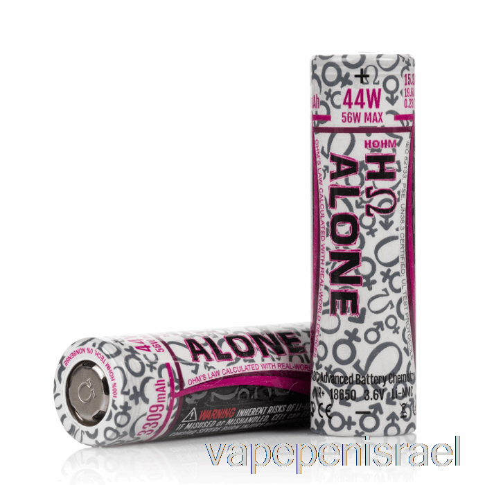 חד פעמי Vape Israel Hohm Tech לבד 18650 3309mah 15.3a סוללה שתי סוללות מארז