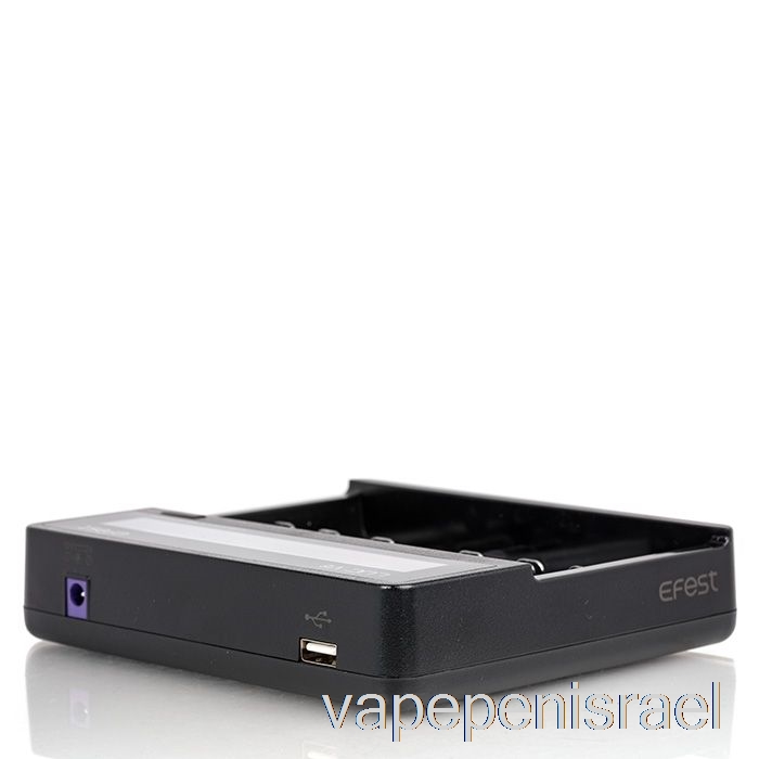 חד פעמי Vape Israel Efest Luc V6 מטען אוניברסלי LCD עם 6 מפרצים