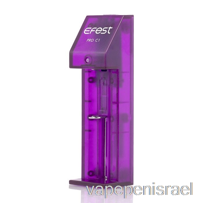 חד פעמי Vape Israel Efest Pro C1 מטען סוללה חכם 1-bay