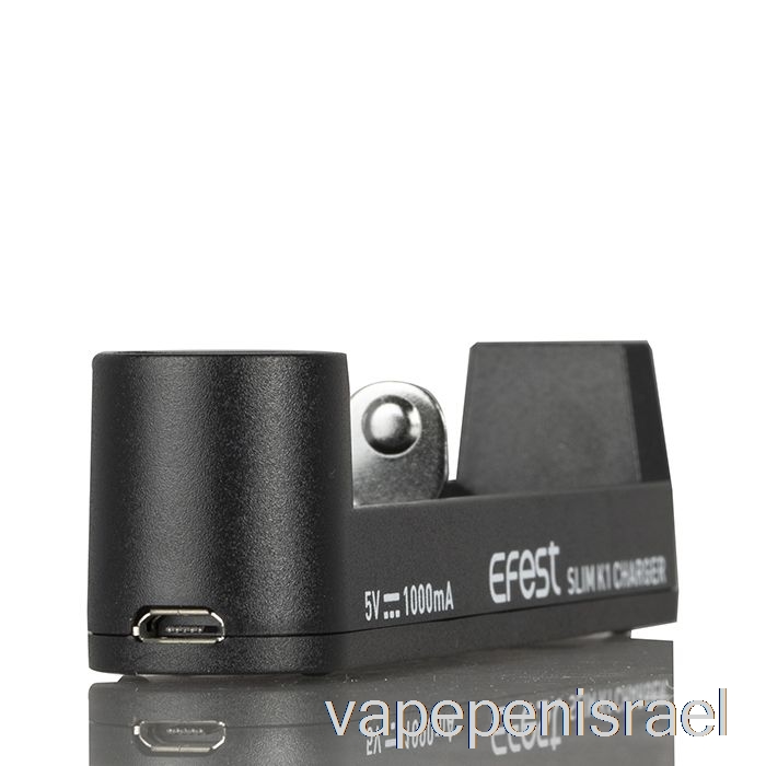 חד פעמי Vape Israel Efest Slim K1 מטען סוללה עם חריץ אחד