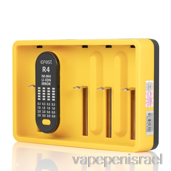 מטען חד פעמי Vape Israel Efest Imate R4 Qc אינטליגנטי