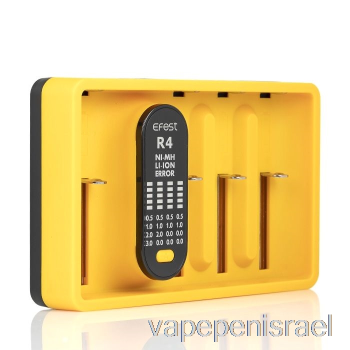 מטען חד פעמי Vape Israel Efest Imate R4 Qc אינטליגנטי