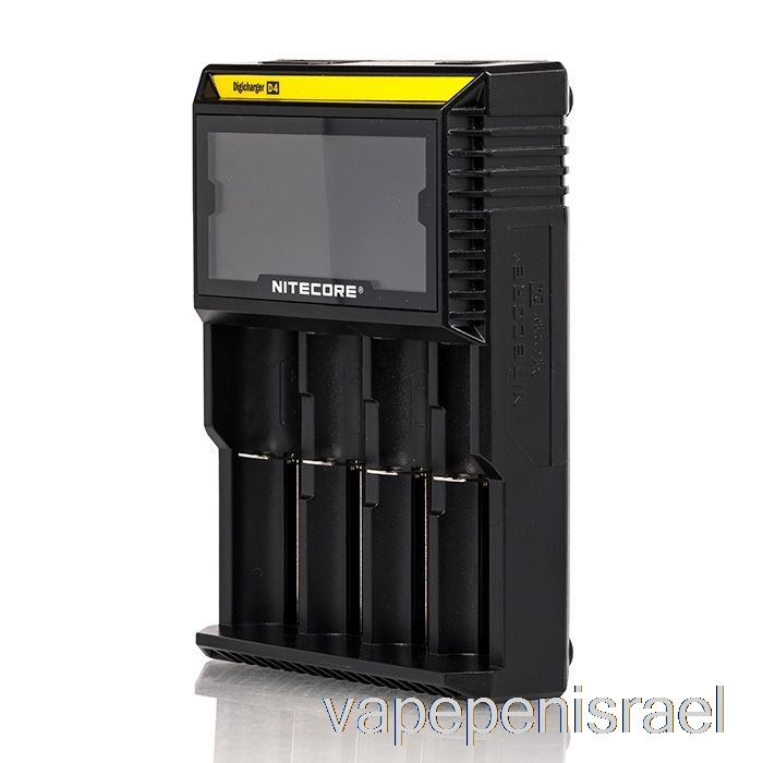 מטען סוללות חד פעמי Vape Israel Nitecore D4 (4 מפרצים)