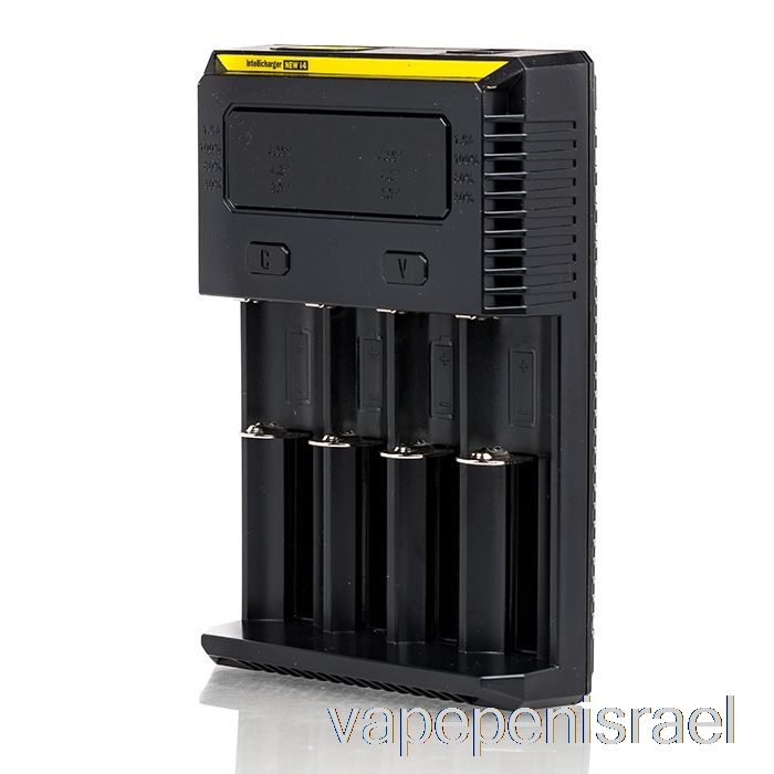 מטען סוללה חד פעמי Vape Israel Nitecore I4 V2 (4 מפרצים)