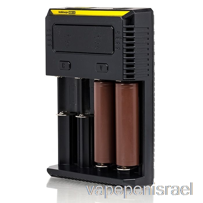 מטען סוללה חד פעמי Vape Israel Nitecore I4 V2 (4 מפרצים)