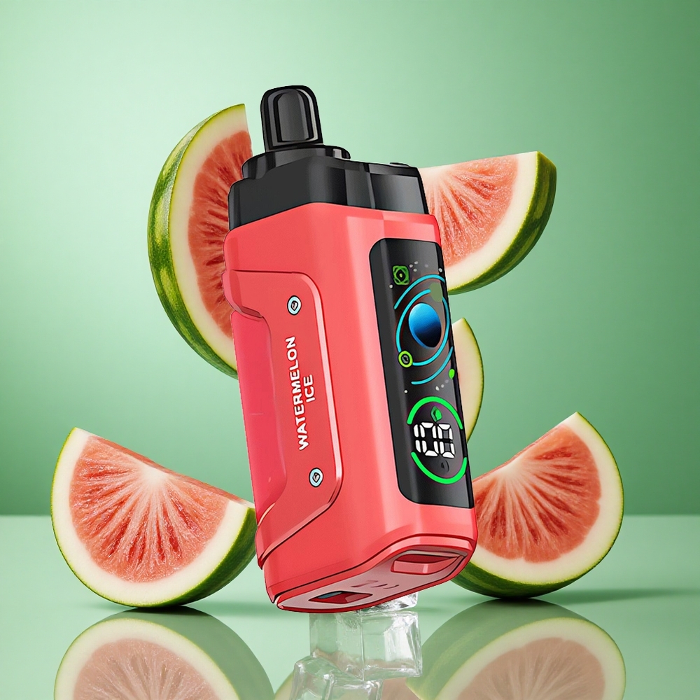 Razz Bar 45000 פאפים אבטיח קרח Israel vape סליל משוט 1.0 Ohm