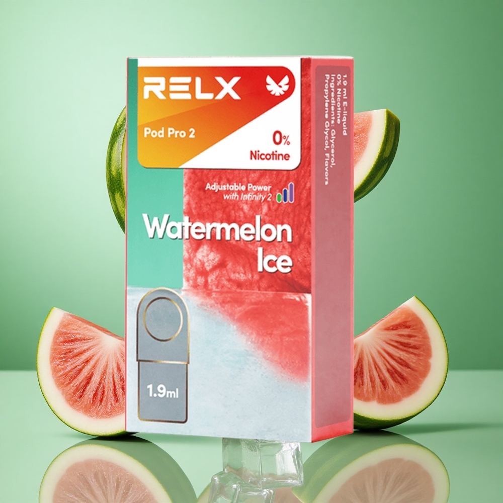 RELX Pod Pro 2 600 פאפים אבטיח קרח Israel vape 1.9ml