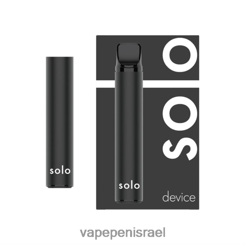 Disposable Vape Israel - Solo MAX מכשיר פוד שָׁחוֹר 2RHF8672